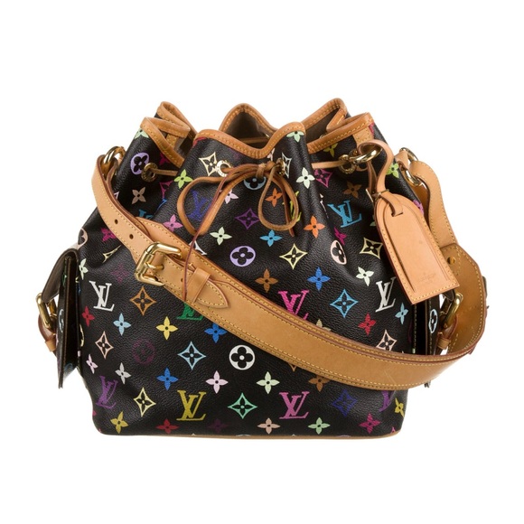 LOUIS VUITTON
Black Monogram Multicolore Petit Noe Bag - Picture 2 of 16